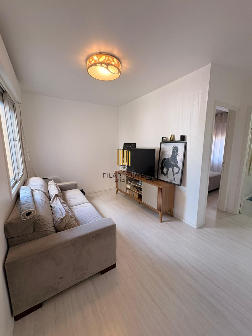 Apartamento no São Sebastião de 1 dormitório e vaga SEMI MOBILIADO - Pilar Imóveis