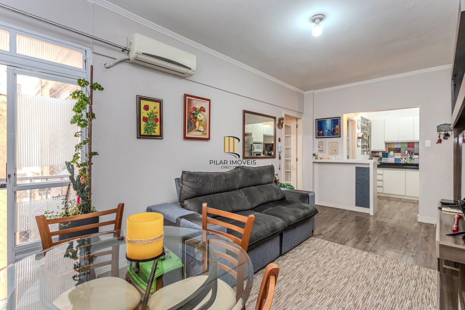 Apartamento no Centro de 2 dormitórios e vaga - Pilar Imóveis