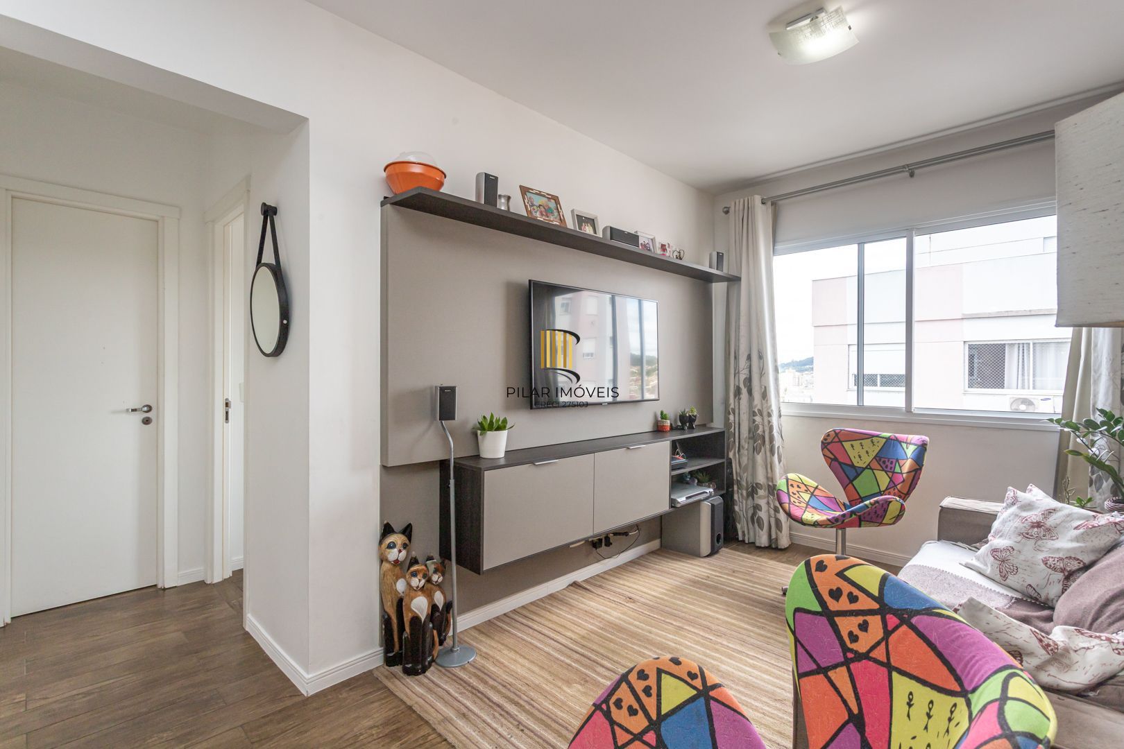 Apartamento para Venda - 50.98m², 2 dormitórios, 1 vaga - Partenon