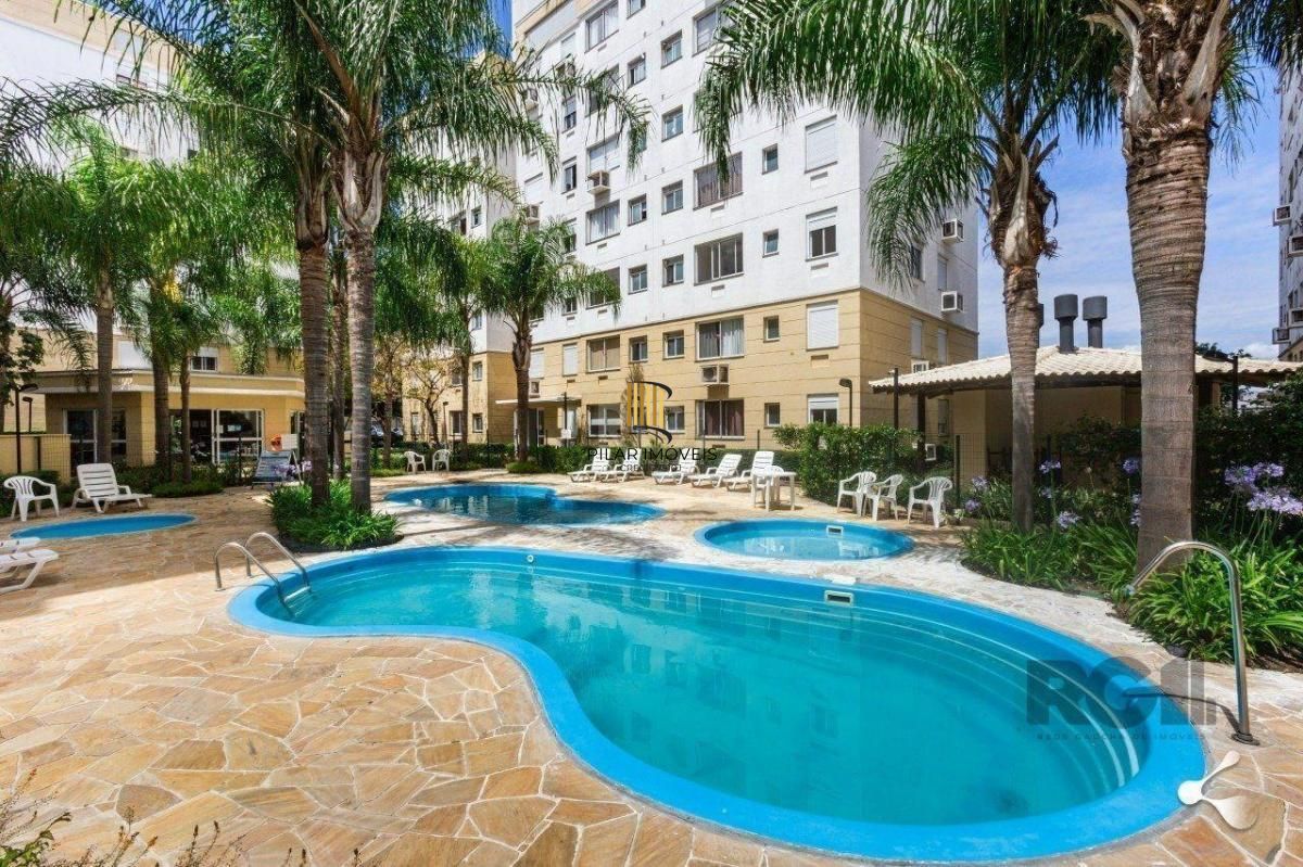 Apartamento no bairro Cristal de 3 dormitórios vaga e infra DESOCUPADO