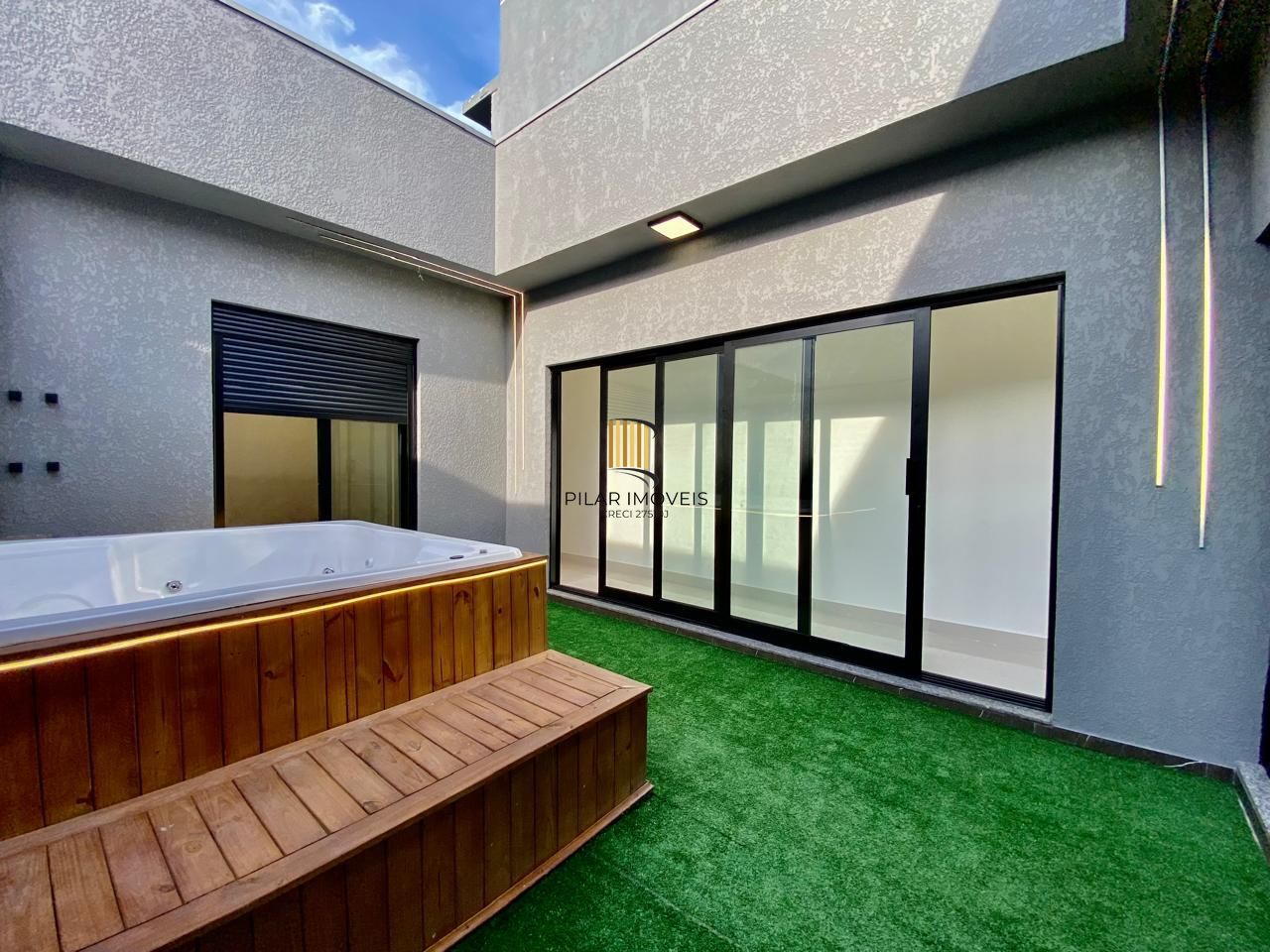 CASA MODERNA COM JACUZZI EM GRAVATAÍ | CONFORTO, TECNOLOGIA E ESTILO EM CADA DETALHE