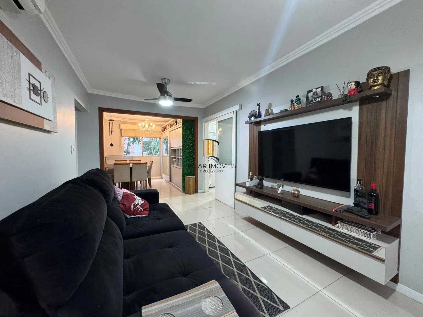 Apartamento mobiliado no Jardim Planalto