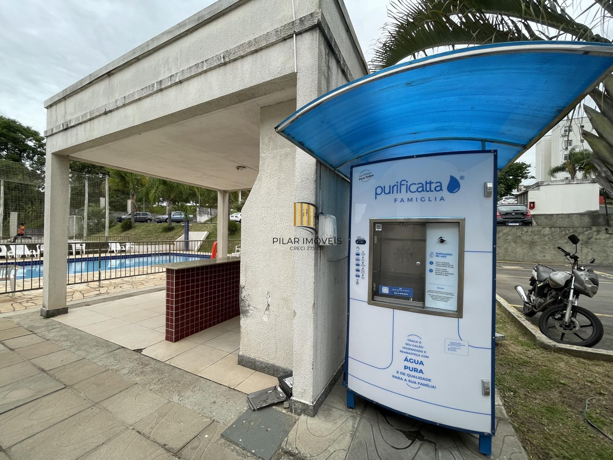 Apartamento Térreo 2 quartos em condomínio fechado com piscina e infra completa