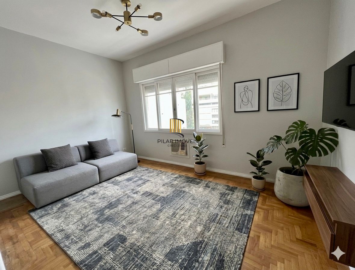 Apartamento 2 dormitórios com dependência 70m2 Moinhos de Vento Av. Cristóvão