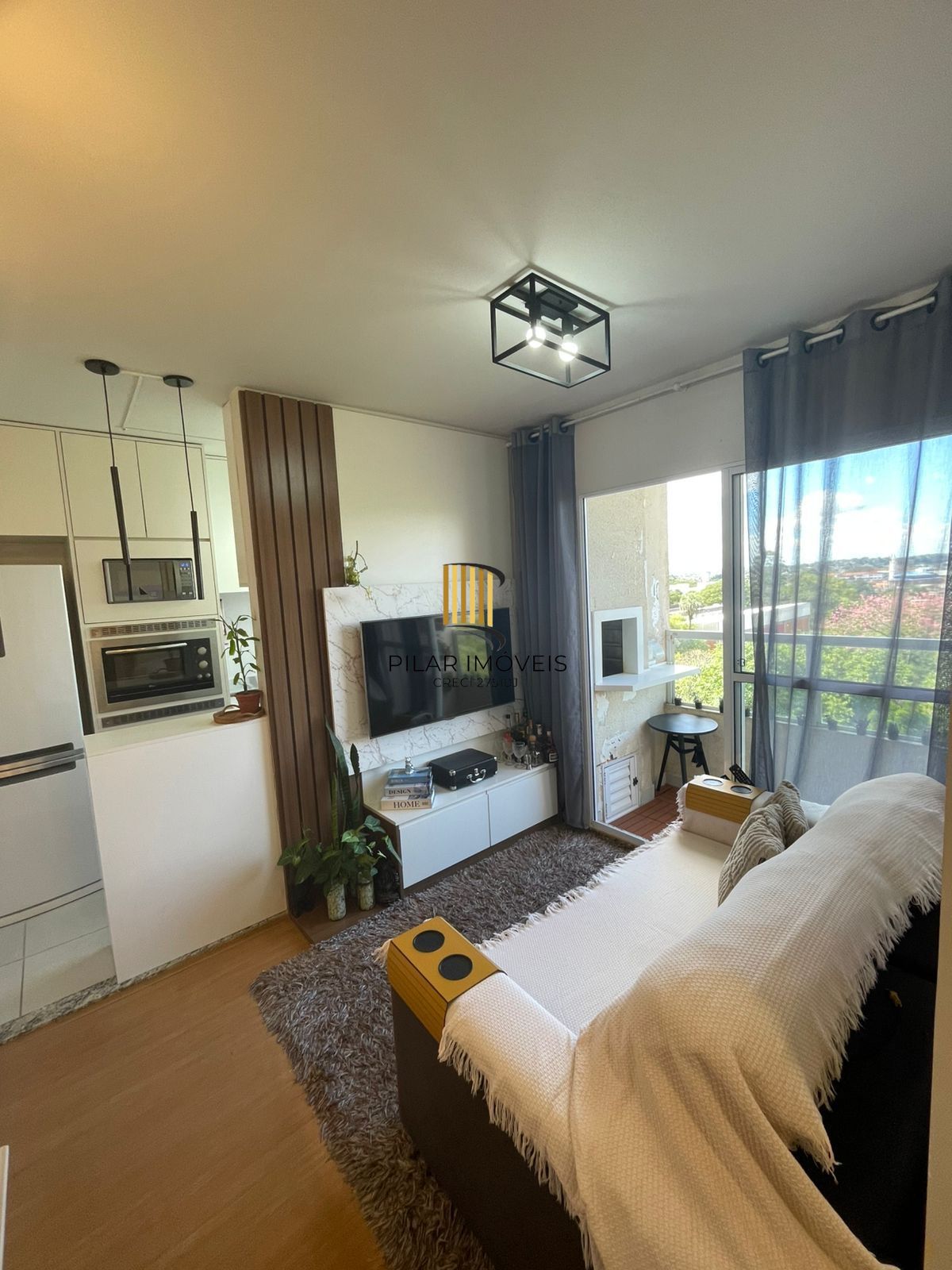 Apartamento com Sacada Linda Vista com 1 vaga de garagem Santa Fé Porto Alegre