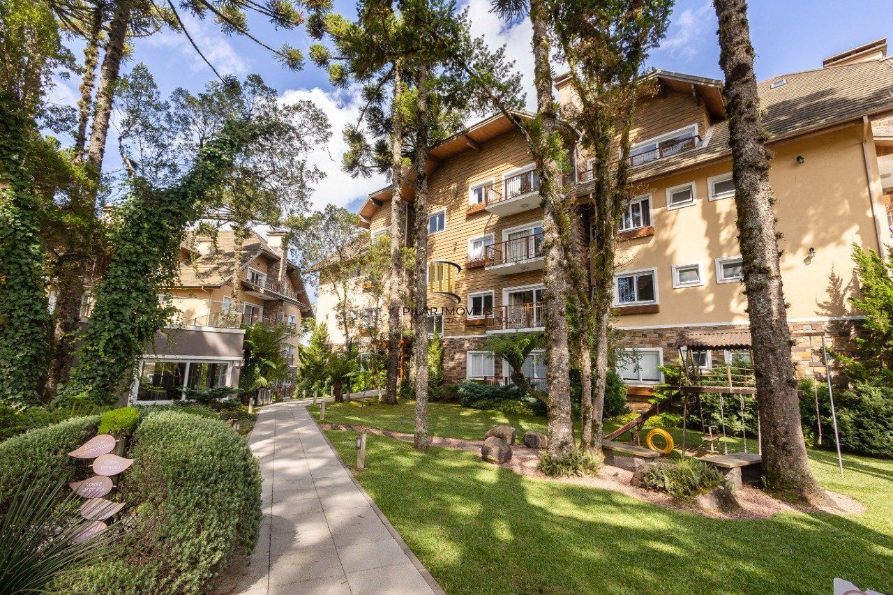 Apartamento,Lage de Pedra em Gramado, 2 dormitorios e churrasqueira.