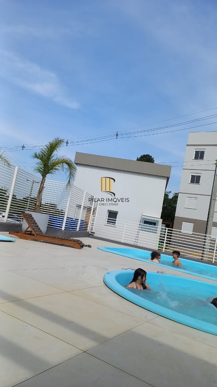 Apartamento 2 dormitórios em condomínio fechado piscina, Centro Viamão