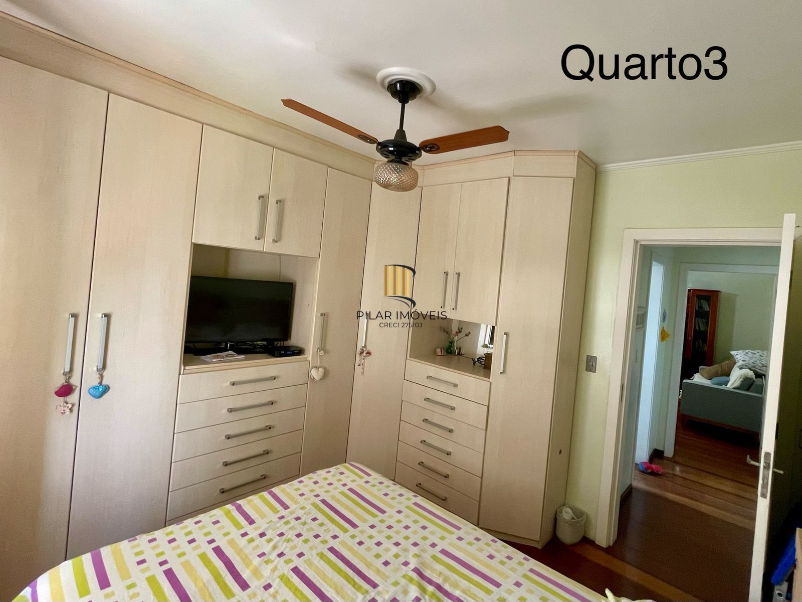 Apartamento de 3 quartos e 1 vaga no bairro São João.