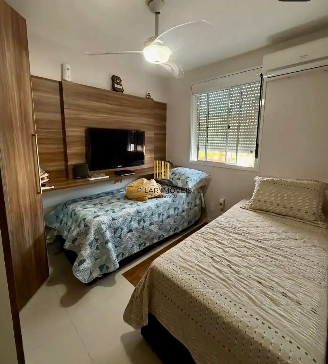 Apartamento com 67m², 3 dormitórios com vaga de garagem no bairro Morro Santana