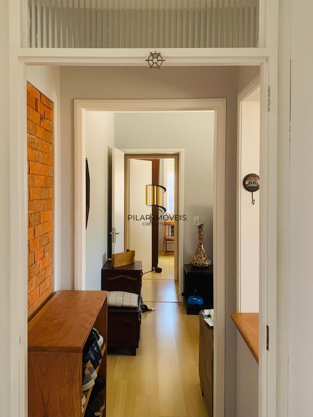 Apartamento mobiliado de 1 quarto e 1 vaga coberta no bairro Higienópolis