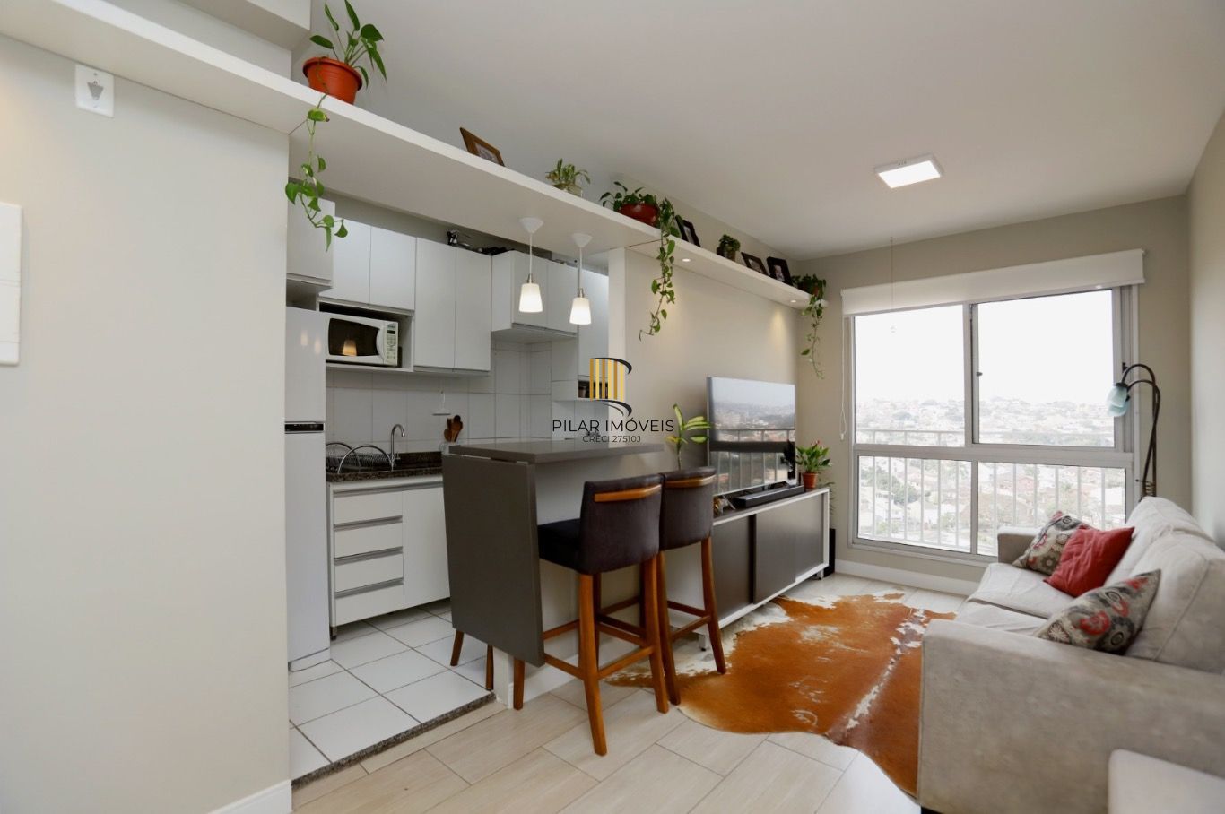 Apartamento com 2 quartos e 48m² à venda em Glória. - Pilar Imóveis