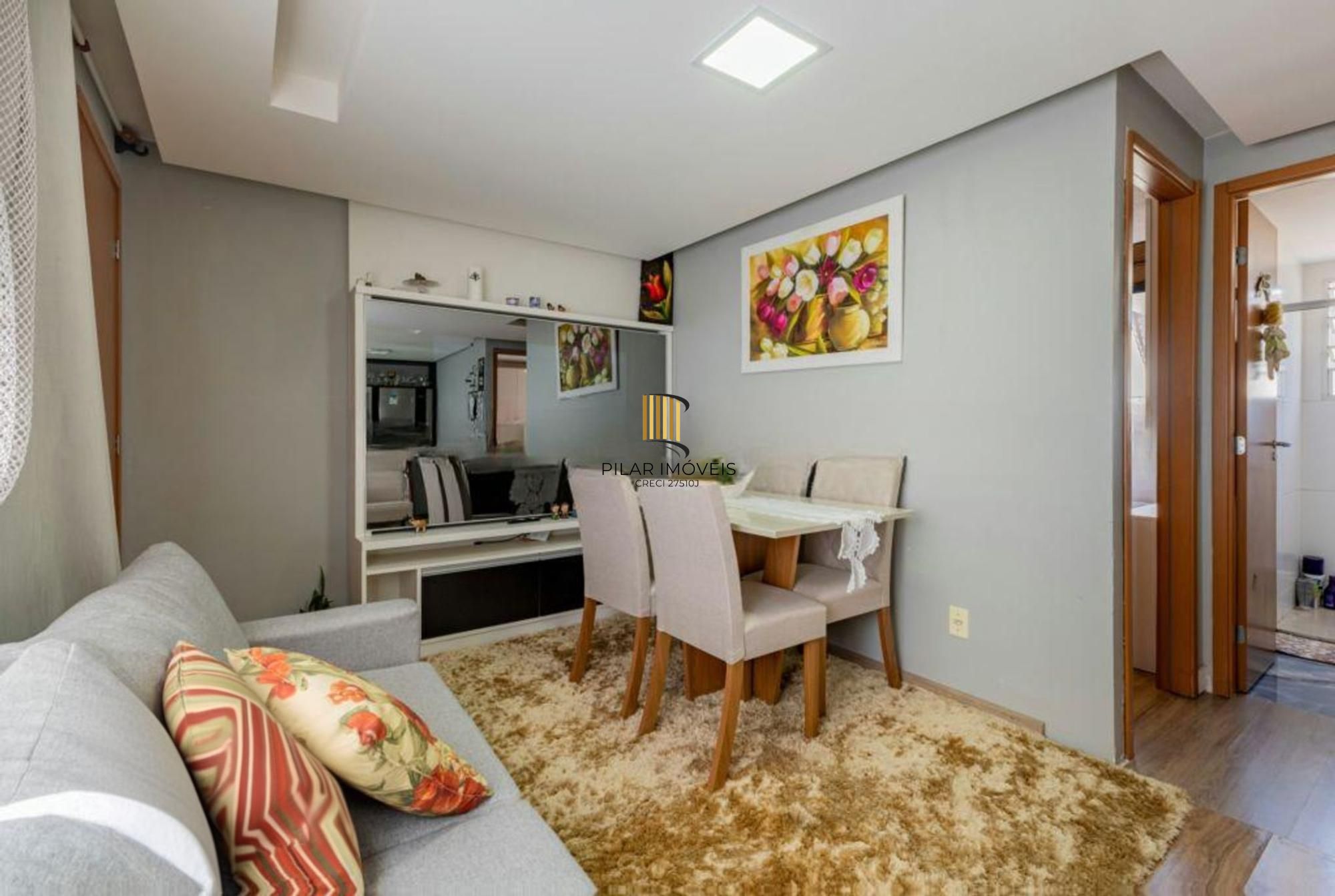 Apartamento de 2 dormitórios, 1 vaga de garagem no bairro Igara em Canoas.