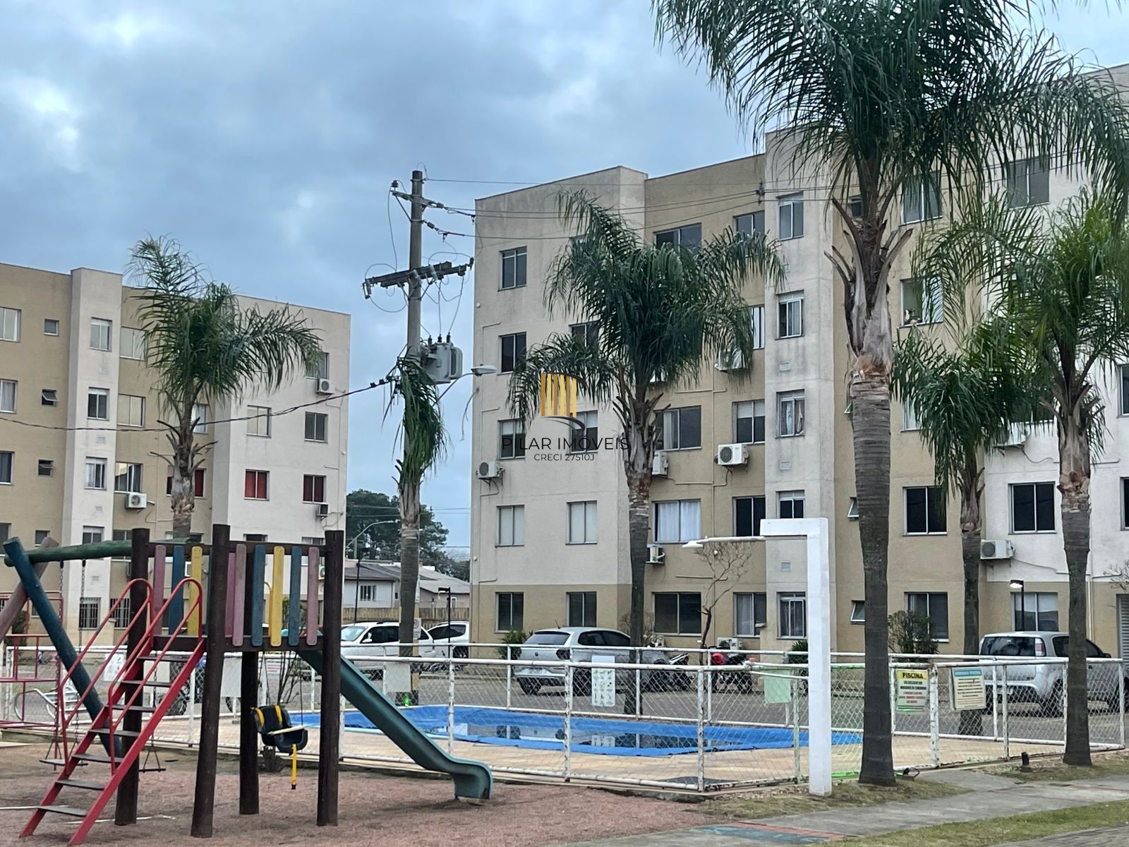Apartamento Mobiliado de 2 quartos Condomínio com Infraestrutura Completa