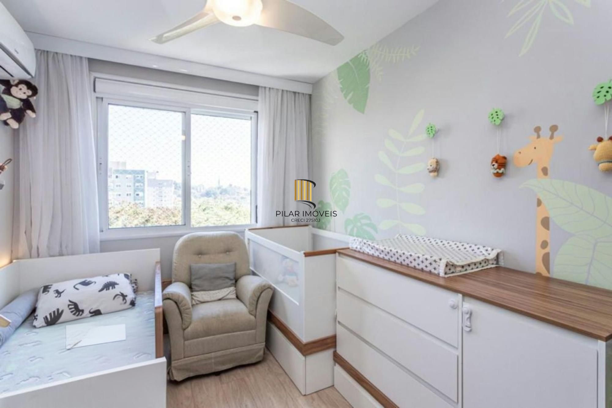 Apartamento semi mobiliado de 3 dormitórios no bairro Lindóia