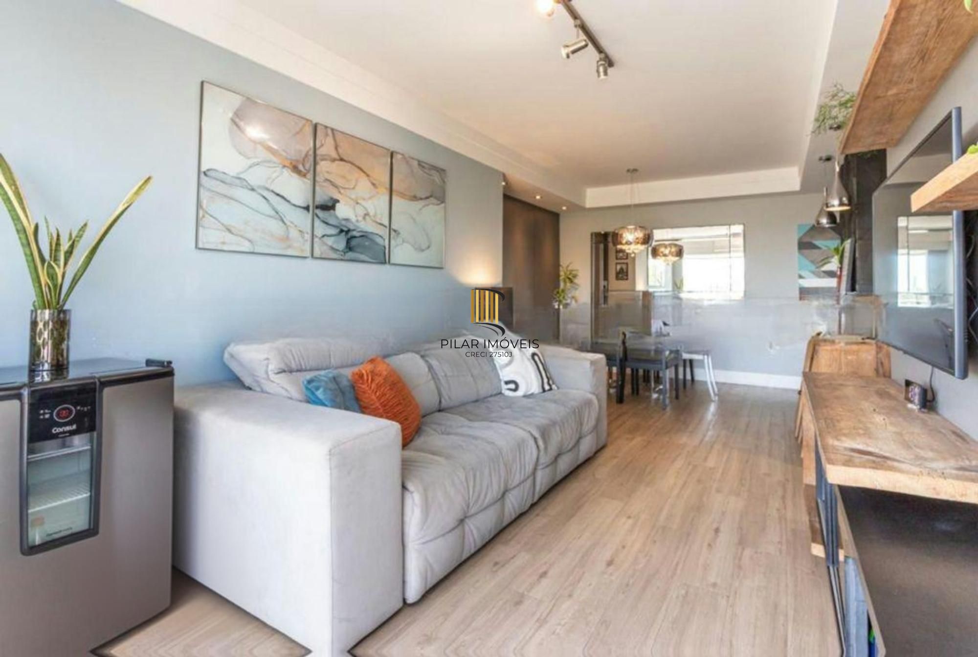 Apartamento semi mobiliado de 3 dormitórios no bairro Lindóia