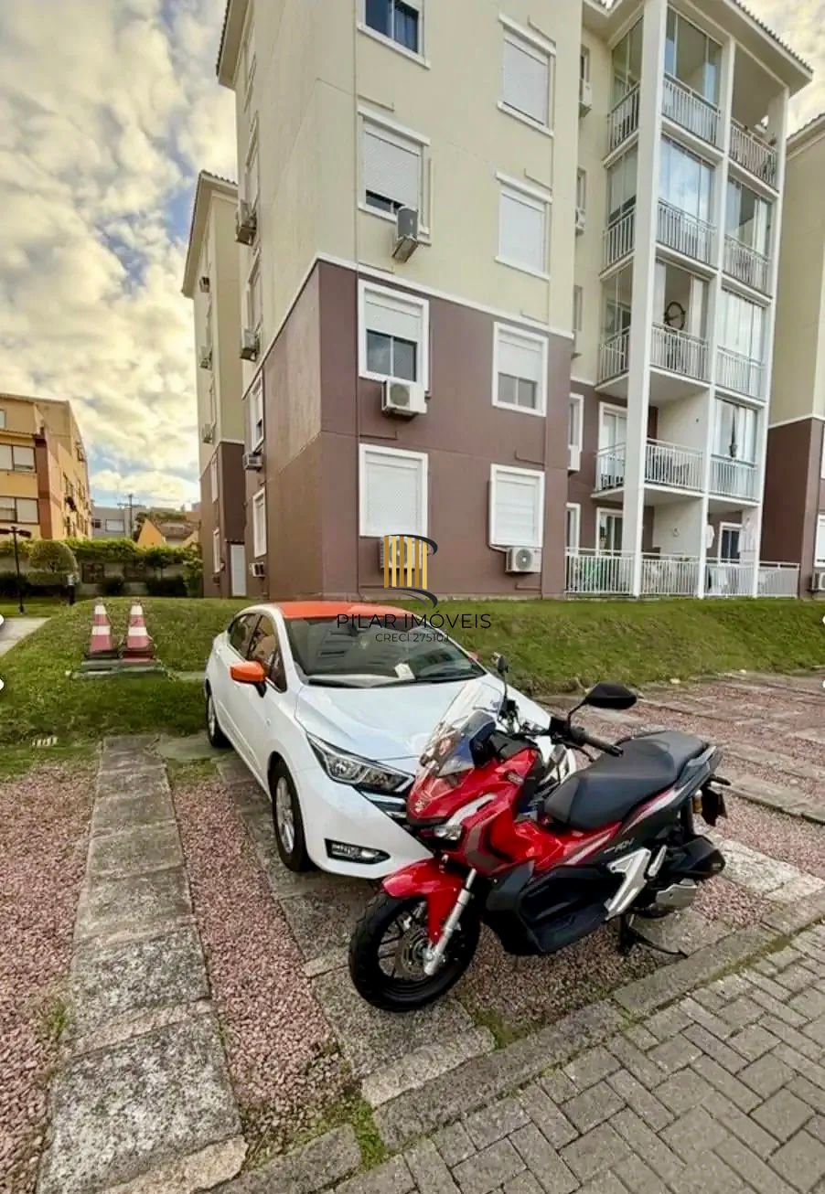 Apartamento com 67m², 3 dormitórios com vaga de garagem no bairro Morro Santana