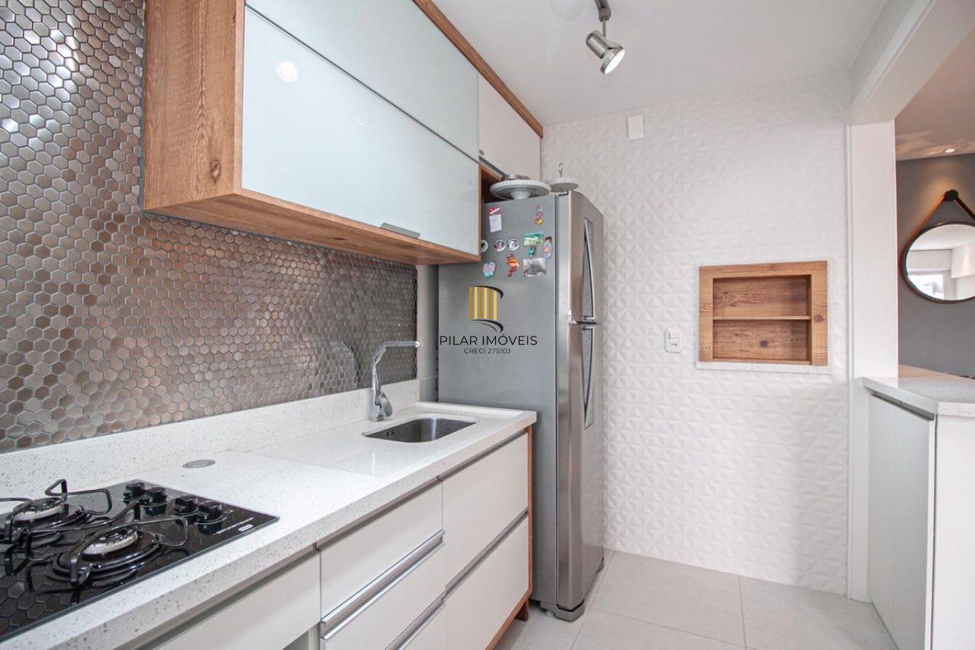 Apartamento de 2 dormitórios no bairro Jardim Botânico