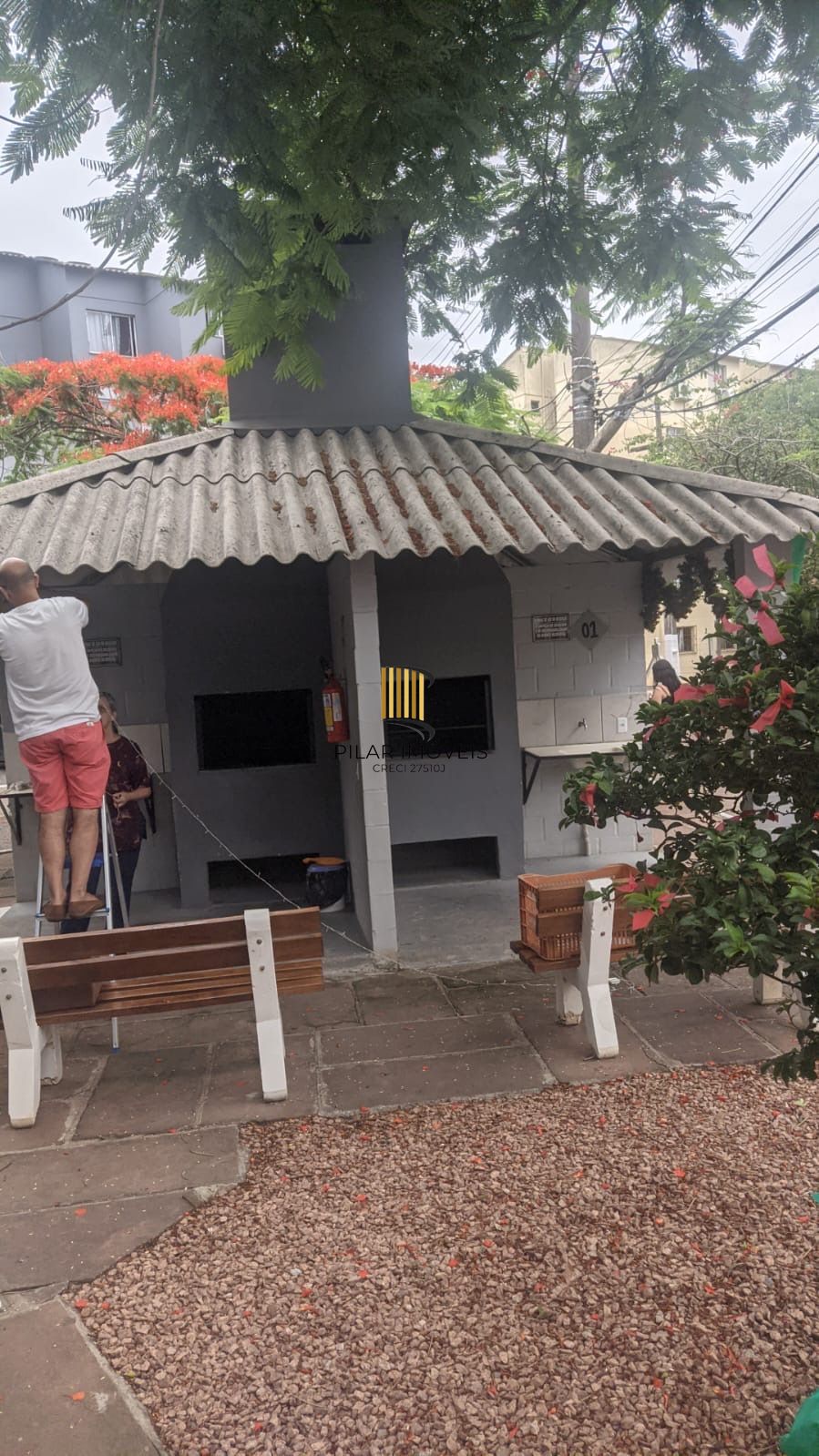 Apartamento 2 quartos com 1 vaga Segundo andar Bairro Mato Grande Canoas RS