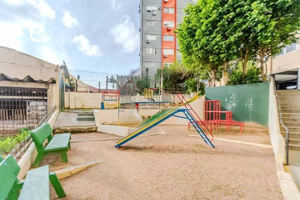 Apartamento com 1 quarto, elevador, Piscina e Churrasqueira Partenon.