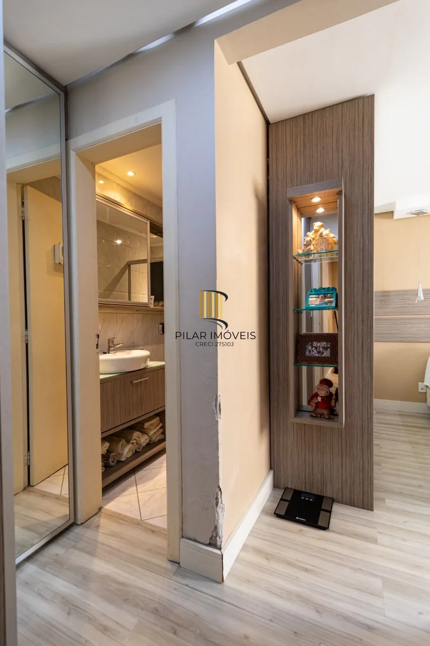 Apartamento mobiliado 2 quartos, vaga e churrasqueira no bairro Cristo Redentor
