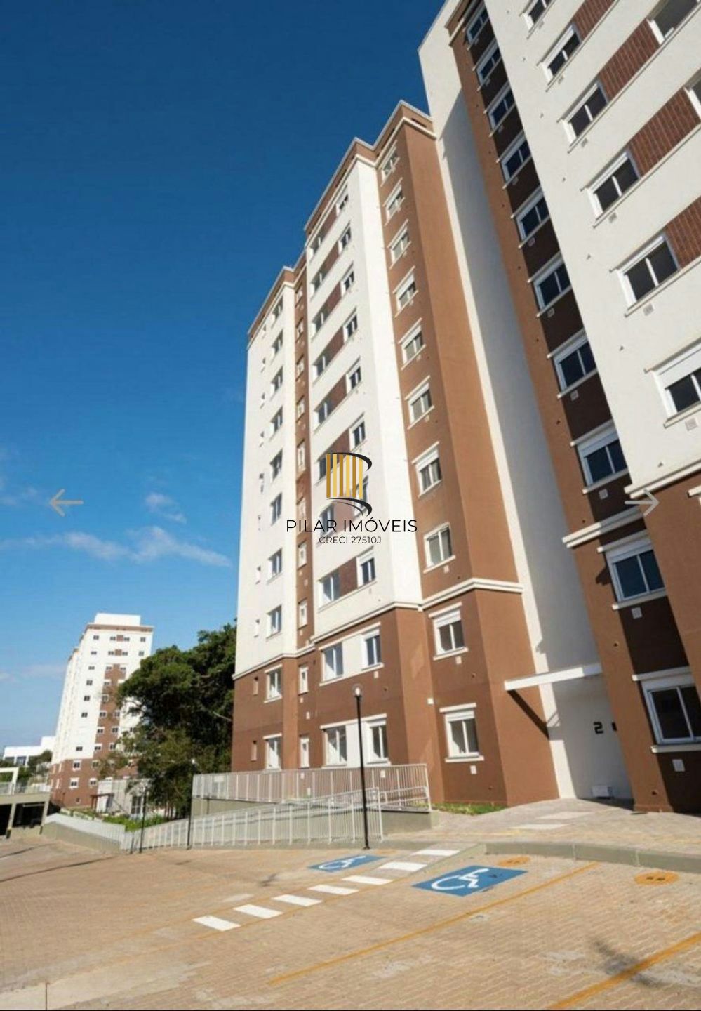 Apartamento com 2 quartos, semi mobiliado, piscina e portaria 24 hr em Gravataí