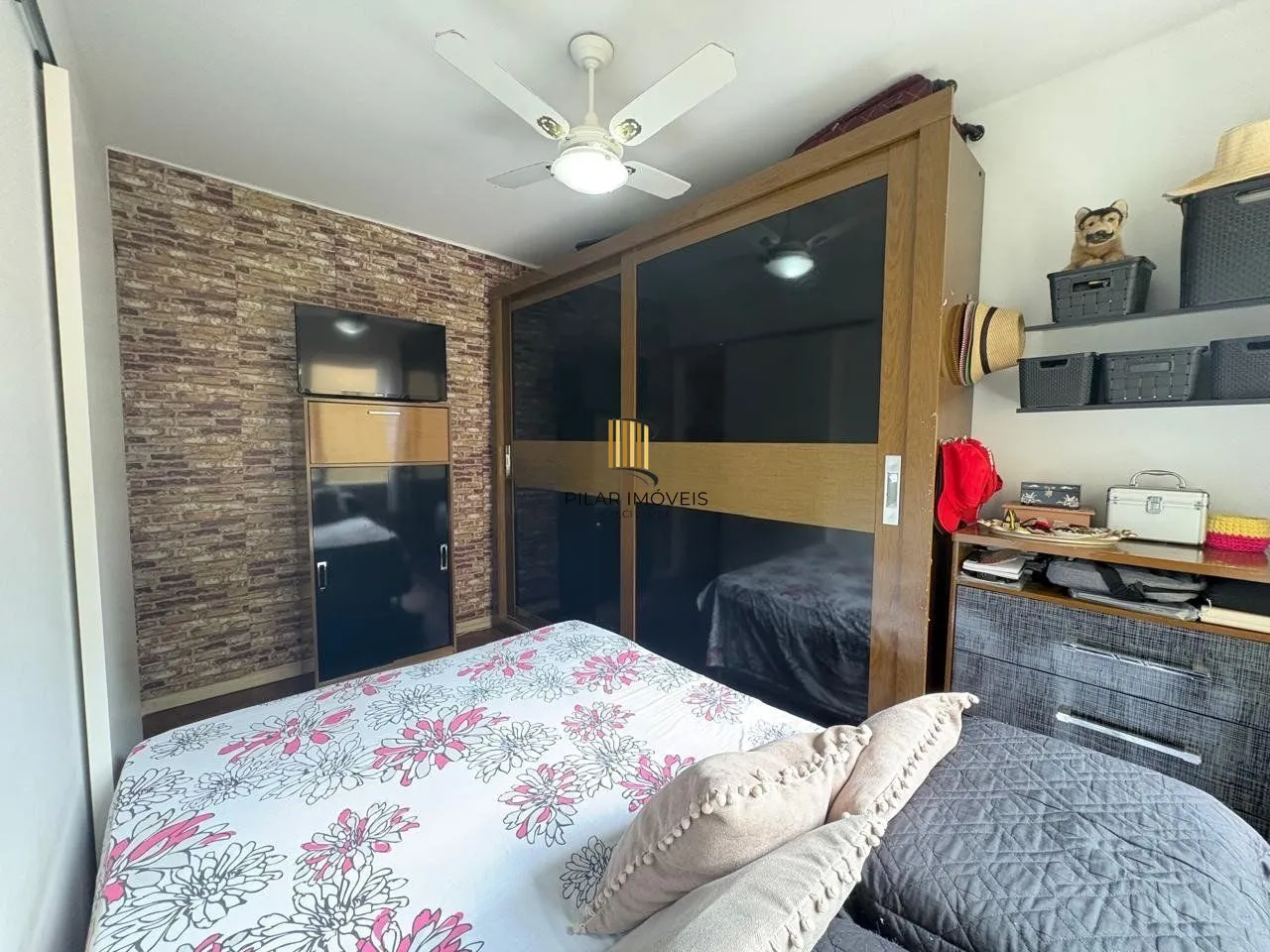 Apartamento 1 Dormitório com 1 vaga e elevador na Protásio Alves