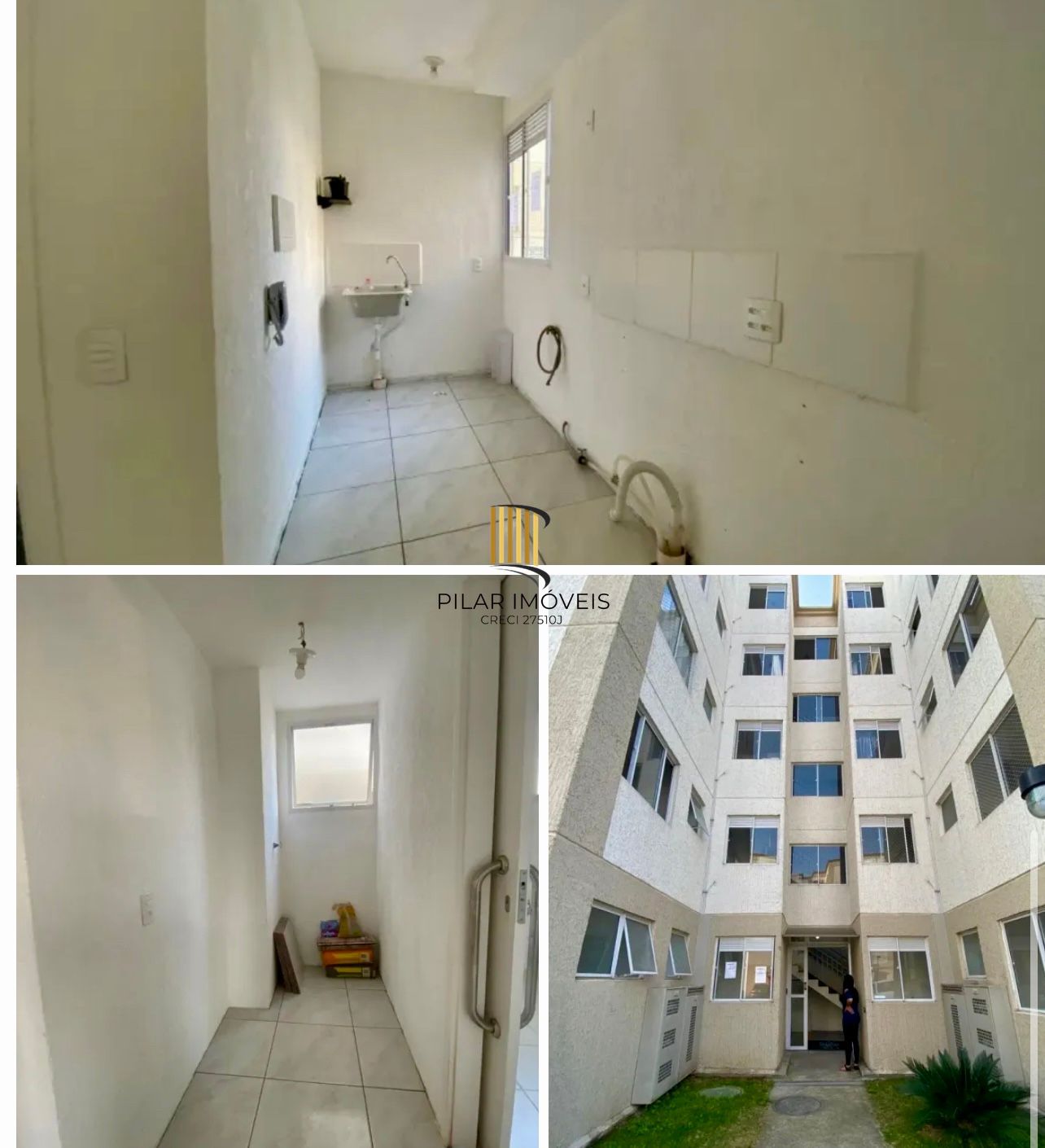 Apartamento 2 dormitórios terceiro andar Reservas do Sul Restinga