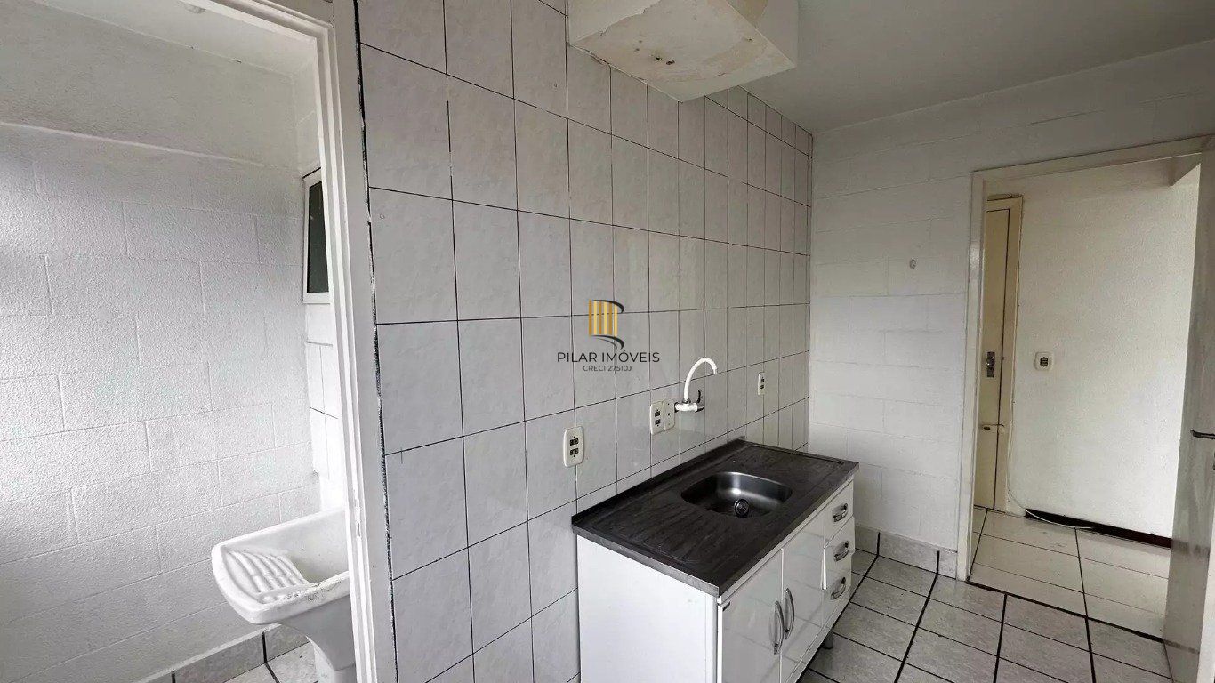 Apartamento com 1 quarto, elevador, Piscina e Churrasqueira Partenon.