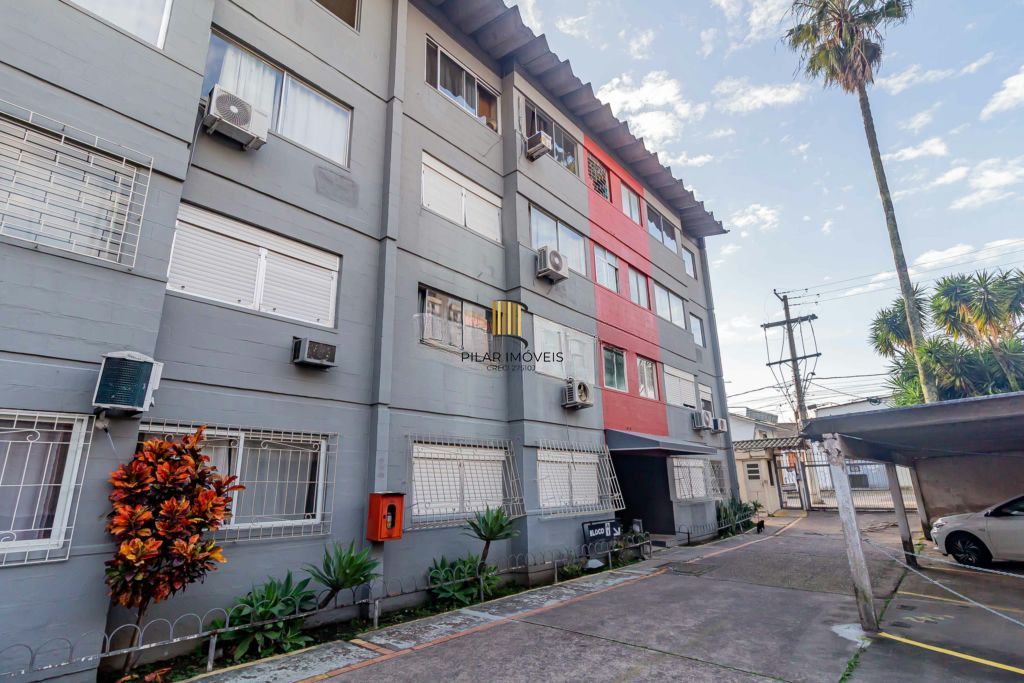 Apartamento com 1 quarto, elevador, Piscina e Churrasqueira Partenon.