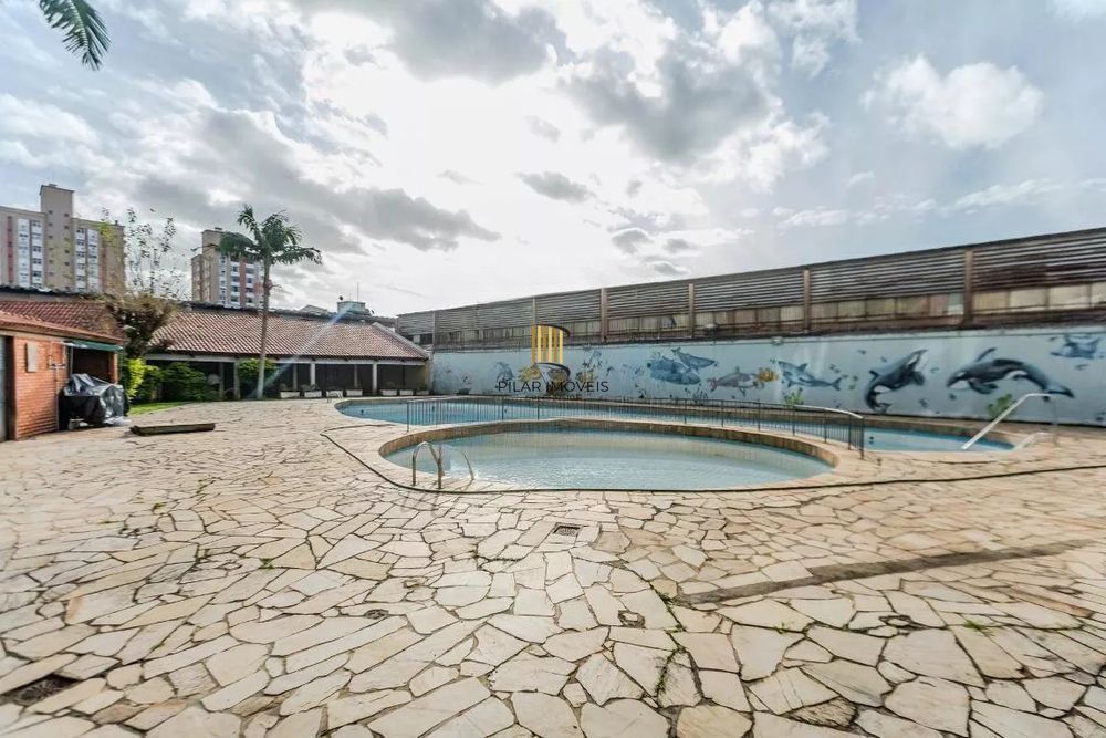 Apartamento com 1 quarto, elevador, Piscina e Churrasqueira Partenon.