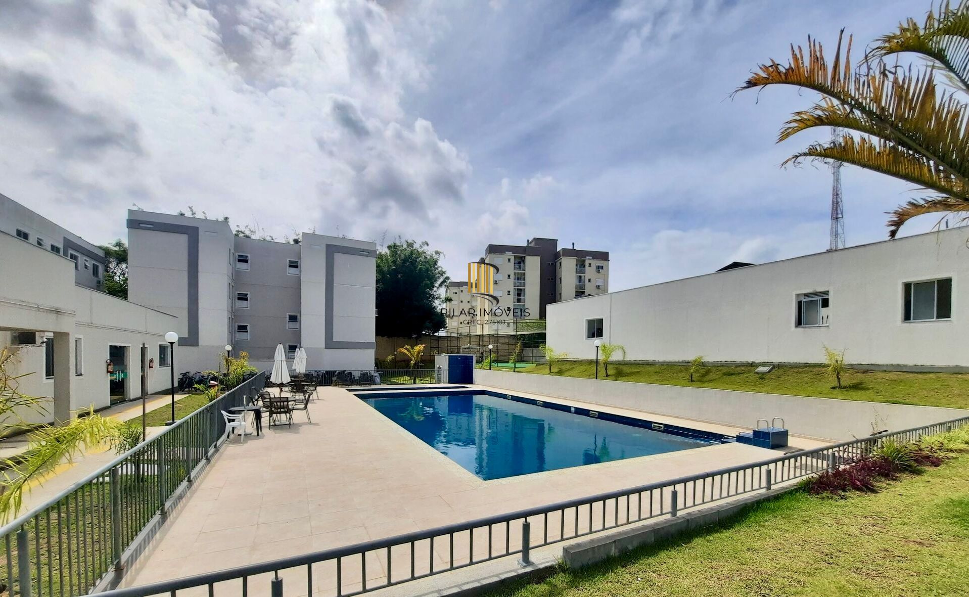 Apartamento 2 dormitórios em condomínio fechado piscina, Porto Itapuã Viamão - Pilar Imóveis