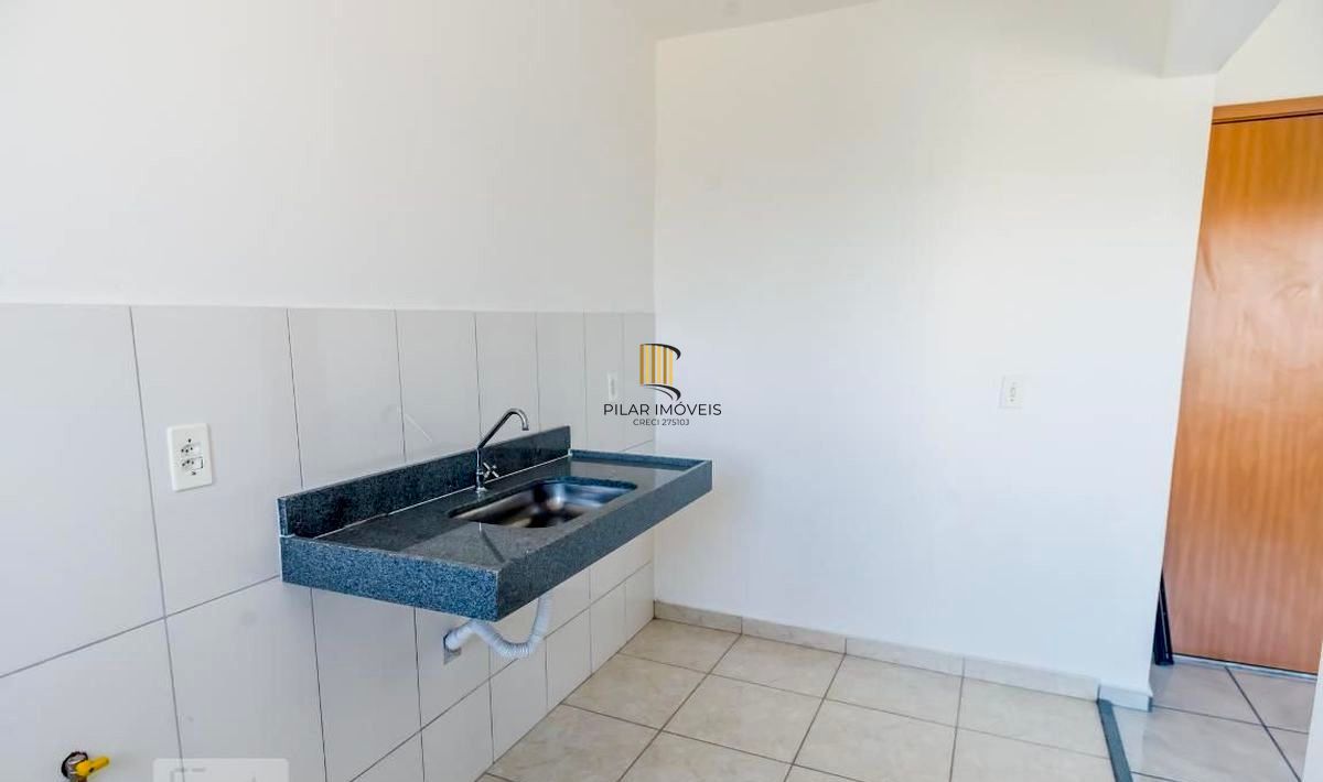 Apartamento com Sacada Churrasqueira Morro Santana com 1 vaga de garagem