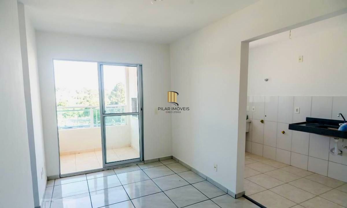 Apartamento com Sacada Churrasqueira Morro Santana com 1 vaga de garagem