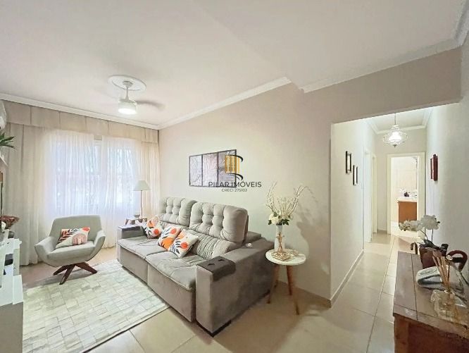 Apartamento térreo com 2 dormitórios no Bairro Menino Deus - Pilar Imóveis