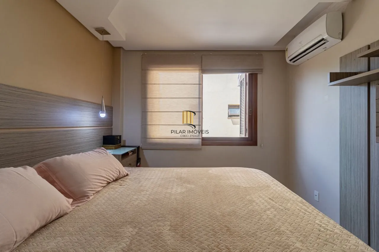 Apartamento mobiliado 2 quartos, vaga e churrasqueira no bairro Cristo Redentor