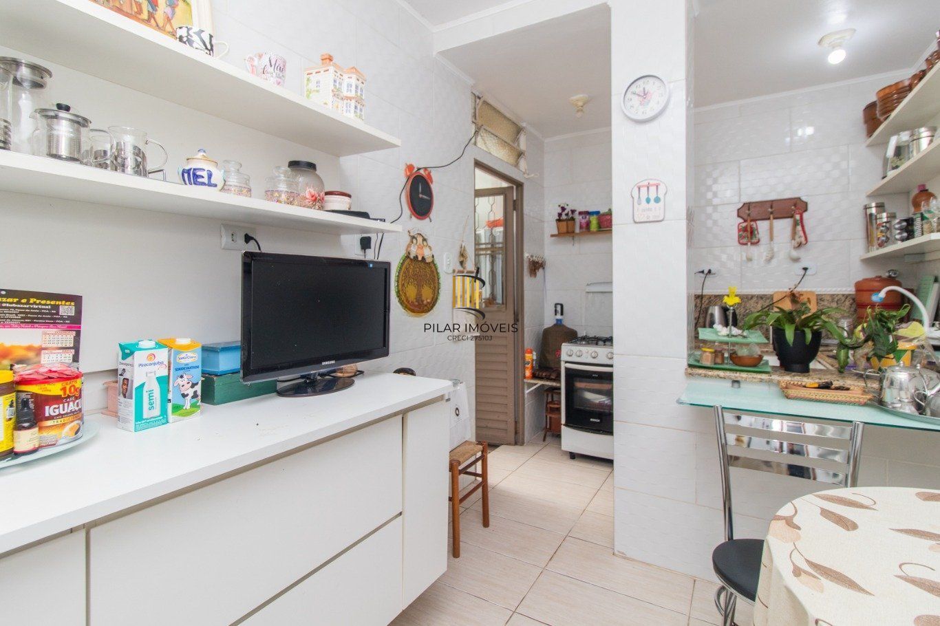 Apartamento 2 Quartos com Suíte e Pátio no Menino Deus