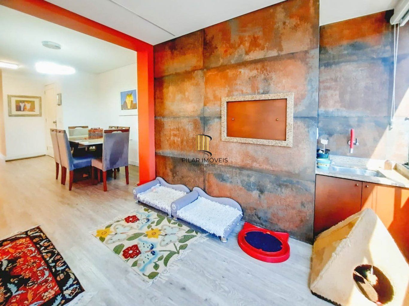 Apartamento à venda com 3 quartos 125 m² no Menino Deus