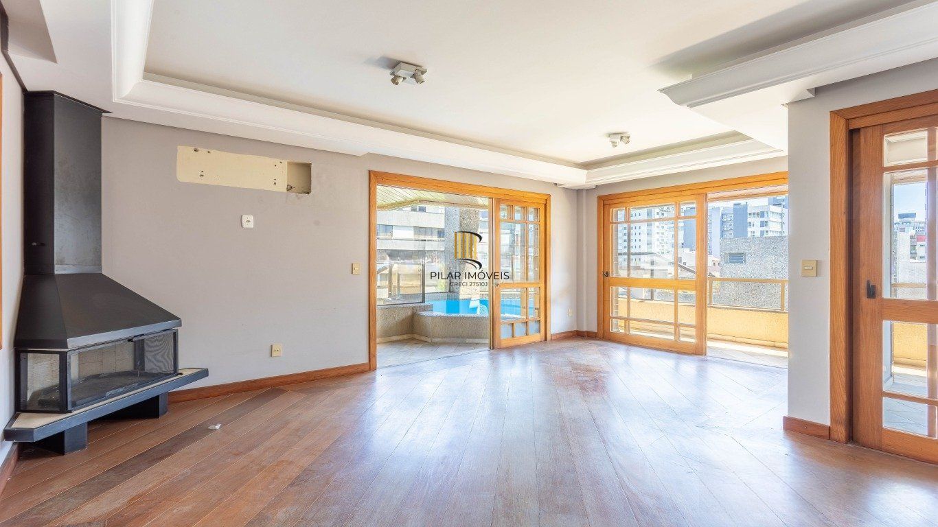 Apartamento 3 Dormitórios, 1 súite, elevador, 2 vagas no Petrópolis. - Pilar Imóveis