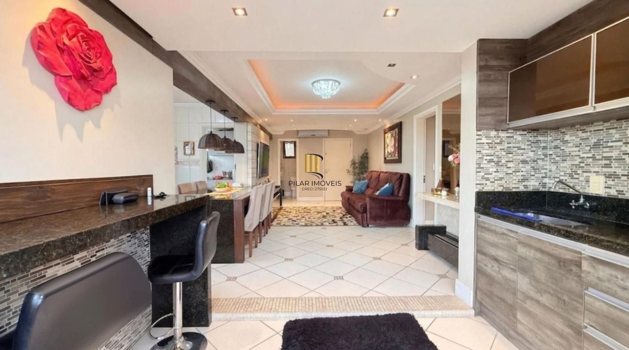 Apartamento de 3 dormitórios, elevador e 2 vagas de garagem em Canoas.