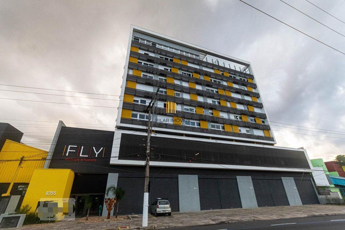 Apartamento com 1 dormitório e 1 vaga de garagem no Bairro Partenon