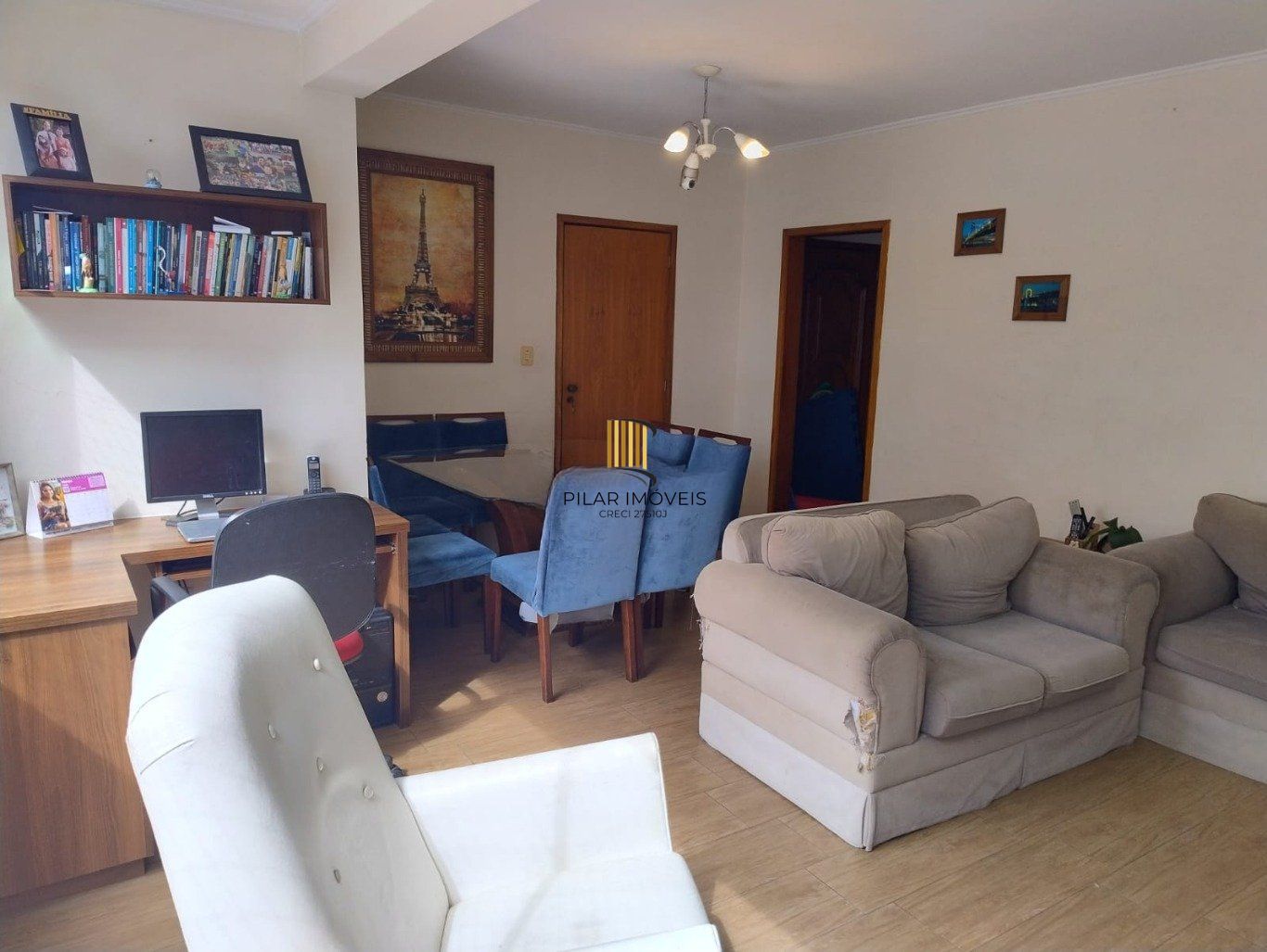Apartamento 3 quartos com suíte e pátio com 2 vagas no Bairro Passo da Areia