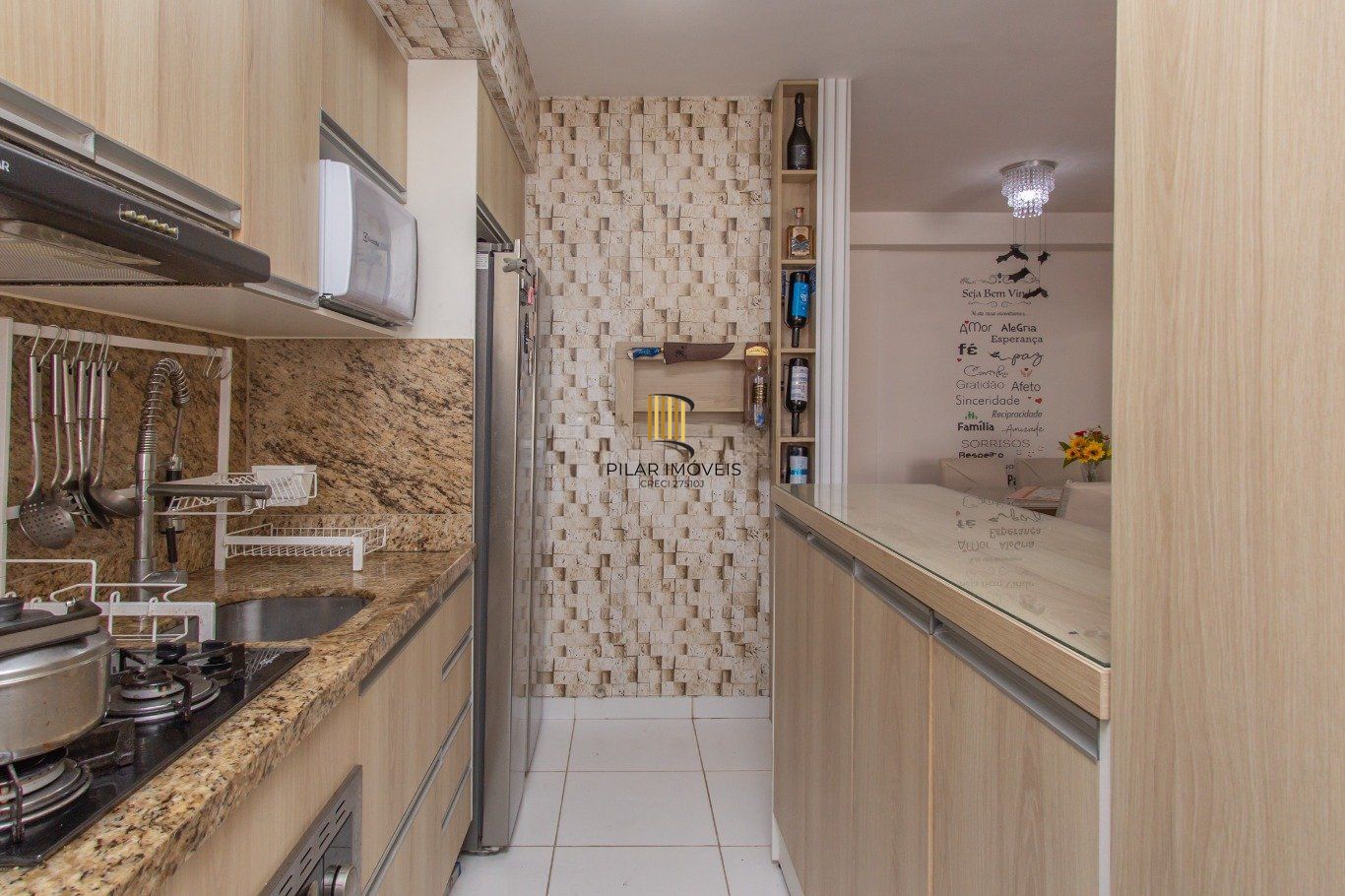 Apartamento 75m²,  3 dormitórios, 1 vaga à venda Rua Airton Ferreira da Silva.