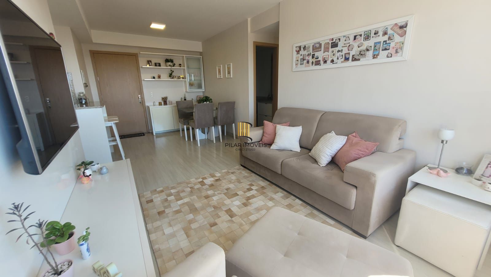 Apartamento mobiliado de 2 quartos, elevador e 1 vaga Jardim Lindóia