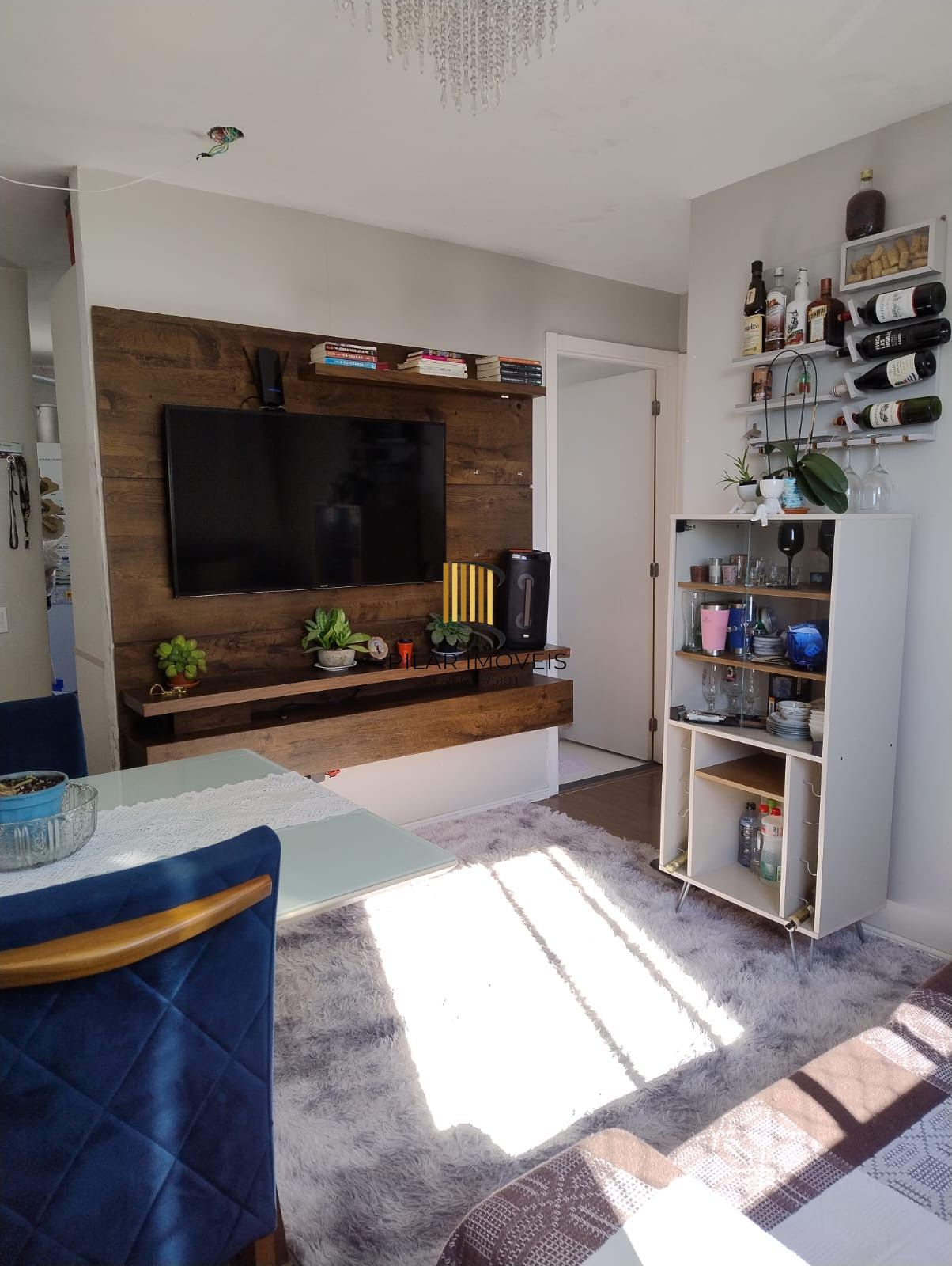 Apartamento Semi Mobiliado de 2 quartos Condomínio Pampas 2