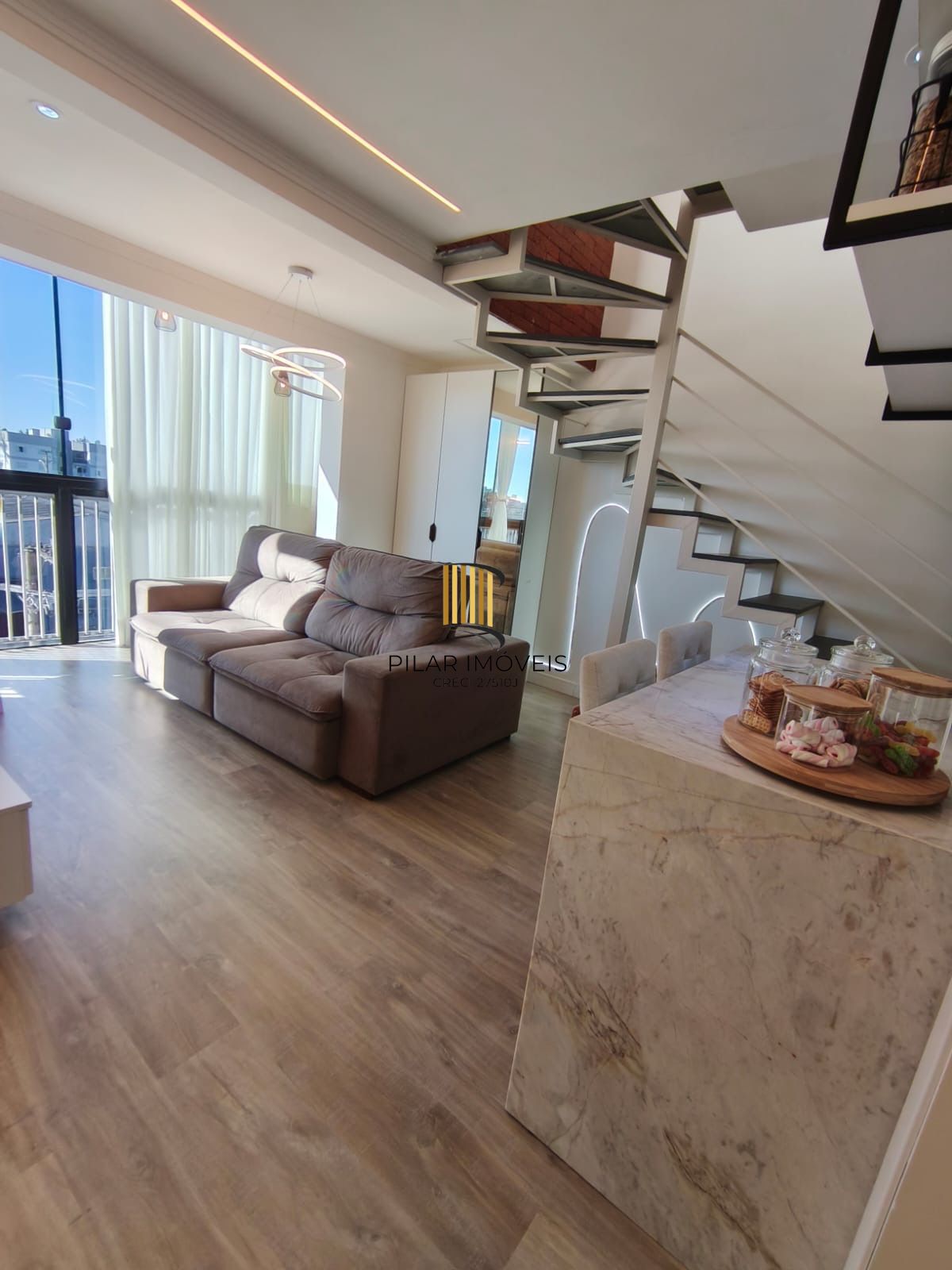 Apartamento Cobertura duplex 108m² 3 dormitórios (2 reversíveis) Cachoeirinha - Pilar Imóveis