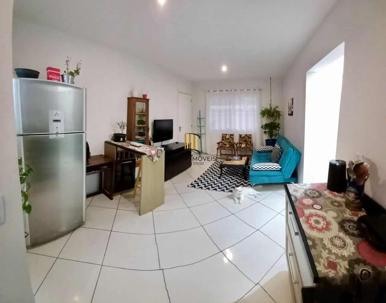 Apartamento de 2 quartos no andar térreo semi mobiliado em Gravataí