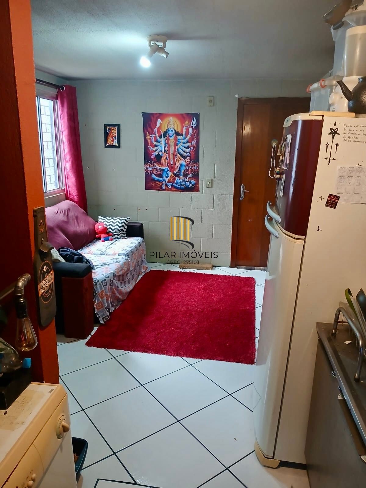 Apartamento com 2 dormitórios térreo no Bairro Vila Nova
