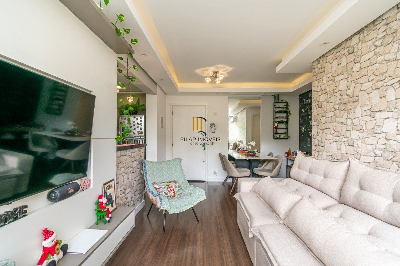 Apartamento com 3 quartos, 1 suíte, 66m² e 1 vaga na Bento Gonçalves.