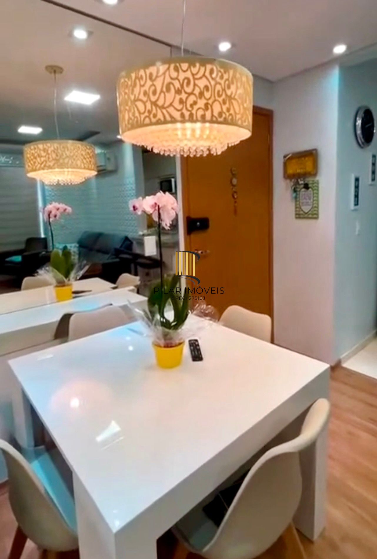 Apartamento com Sacada Linda Vista Morro Santana com 1 vaga de garagem - Pilar Imóveis