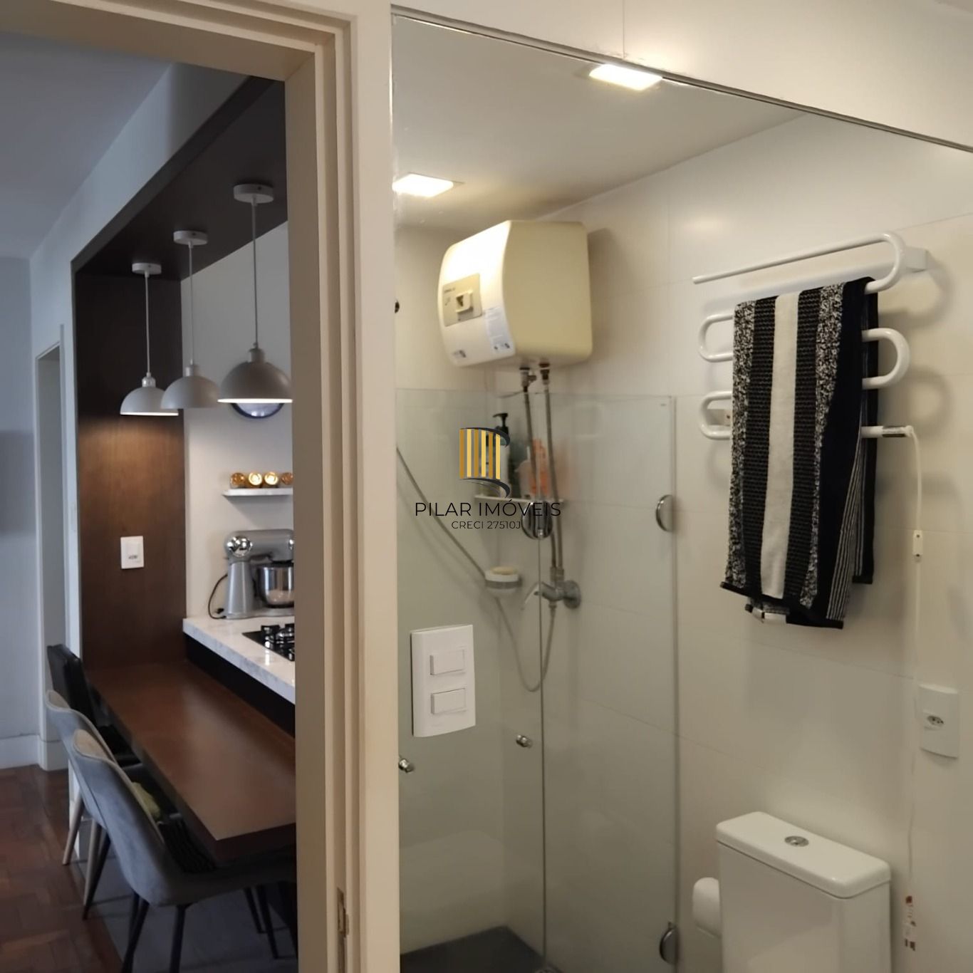 Apartamento com 1 dormitório no Bairro Higienópolis